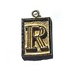 Image 1 : Gold R Pendant , 1.84 grams 9.84 kt