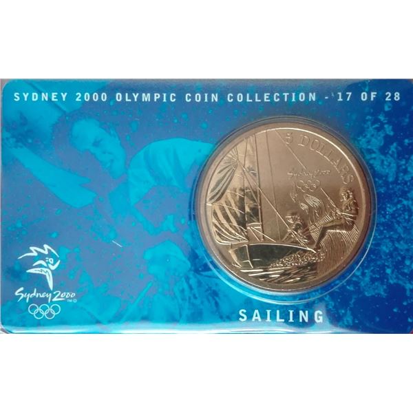 5 Dollars 2000 - Sydney 2000 Olympics - 17 - Sailing