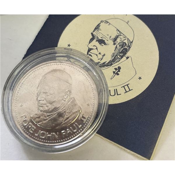 1984 Pope's Visit to Alberta Coin (John Paul II)