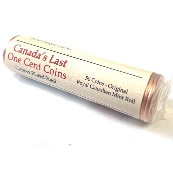 One Roll of Uncirculated 2012 Pennys