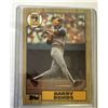 Image 1 : Barry Bonds #320 [Rookie] 1987 Topps
