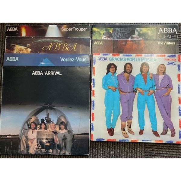Lot of 7 ABBA albums