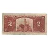 Image 2 : 1937 Bank of Canada Two Dollar Bill D/B8990024