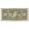 Image 2 : 1937 Bank of Canada Twenty Dollar Bill H/E8003441