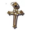 Image 1 : Gold Cross Pendant , 1.34 g , 9.61 kt
