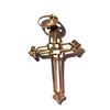 Image 2 : Gold Cross Pendant , 1.34 g , 9.61 kt