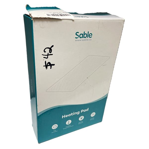 Sable Brand Heating Pad in Box,  Never Used