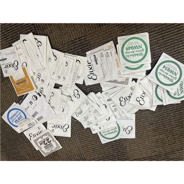 Collection of Guitar Strings