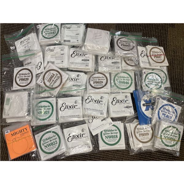Collection of Guitar Strings