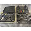 Image 1 : DRILL BIT  SET AND MASTERCRAFT CORDLESS DRILL DRIVER