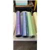 Image 2 : NEW CHILDRENS YOGA/ PLAY MAT SET OF 4 DIFFERENT DESIGNS - RETAIL $396