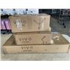 Image 1 : VIVO PNEUMATIC ARM DUAL MONITOR DESK MOUNT, SINGLE MONITOR DESK MOUNT, MECHANICAL ARM SINGLE MONITOR