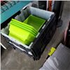 Image 2 : LOT OF BINS AND HOUSEHOLD APPLIENCES