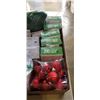 Image 3 : LARGE LOT OF NEW CHRISTMAS DECOR, INCLUDING LIGHT SETS, BALLS, AND TREE STORAGE BAG
