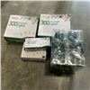 Image 1 : 2 XMAS LIGHTS 300PK AND 100 PACK WITH DARK GREEN DECORATIVE BALLS