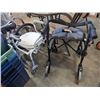 Image 1 : FOLDING WALKER AND PORTABLE THRONE