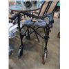 Image 2 : FOLDING WALKER AND PORTABLE THRONE