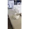 Image 5 : NEW WINE RACK WITH 4 WINE GLASSES AND 4 MUGS - HOW WIFE TELL TIME, RETAIL $74