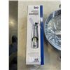 Image 2 : 2 NEW 13.5 INCH CARBON STEEL PANS AND NEW ICO 1L WHIPPED CREAM DISPENSER