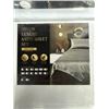 Image 2 : 2 NEW FULL SIZE 4PC LUXURY SATIN SHEET SETS, WHITE