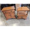 Image 1 : 2 VILAS MAPLE NIGHTSTANDS