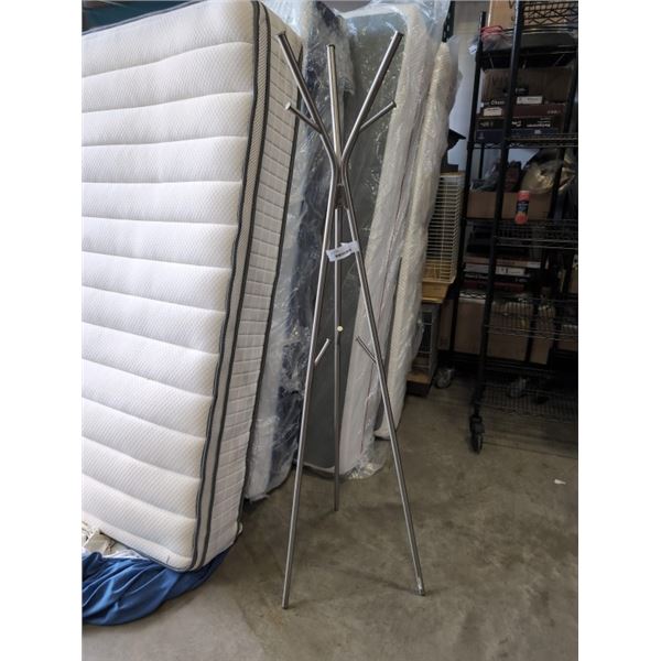 MODERN BRUSHED CLOTHING TREE