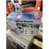 Image 2 : HAMILTON BEACH 2 SLICE MODERN CHROME TOASTER - TESTED WORKING