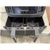 Image 2 : NINJA FOODI 8QT 6IN1 DUALZONE AIR FRYER - TESTED WORKING, RETAIL $189