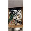 Image 2 : EXTENSION CORDS, 12V BATTERY, AND EASTERN VASE