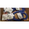 Image 2 : NEW ASSORTED LENGTH CAT 6 CABLES