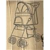 Image 1 : VIVO 4 WHEEL BLACK PET STROLLER