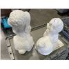 Image 2 : 2 CERAMIC POODLES