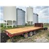 Image 3 : CUSTOM BUILT 5TH WHEEL TRIDEM FLAT DECK TRAILER