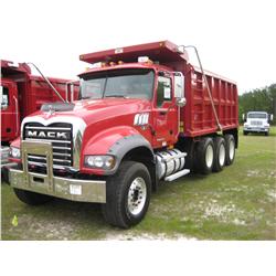 2007 MACK CTP713 TRI-AXLE DUMP