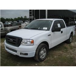 2004 FORD F150 EXTENDED CAB PICKUP