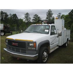 1997 GMC 3500 SERVICE TRUCK S/N J514828 V/8 GAS