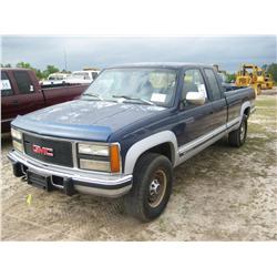 1993 GMC 2500 4X4 EXTENDED CAB PICKUP