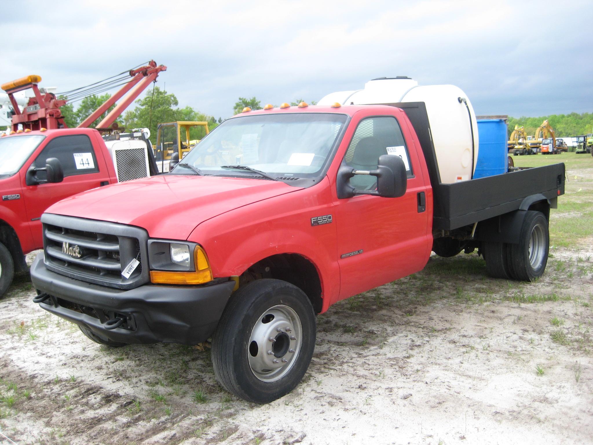 2000 Ford F550 Flatbed Truck 2000 Ford F550 Flatbed Truck