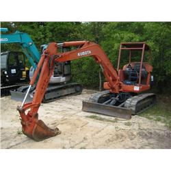KUBOTA K040 MINI HYDRAULIC EXCAVATOR
