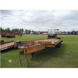 1998 CUSTOM 10 TON DUAL TANDEM TAG TRAILER