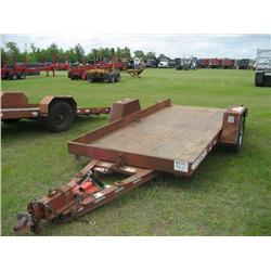1999 TOWMASTER S/A 12' TILT TRAILER