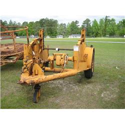 HYDRAULIC REEL TRAILER (BILL OF SALE ONLY)