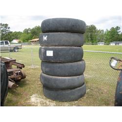 (1) LOT 6 14.00-24 MOTOR GRADER ASPHALT TIRES