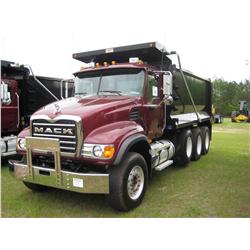 2007 MACK CV713 TRI-AXLE DUMP