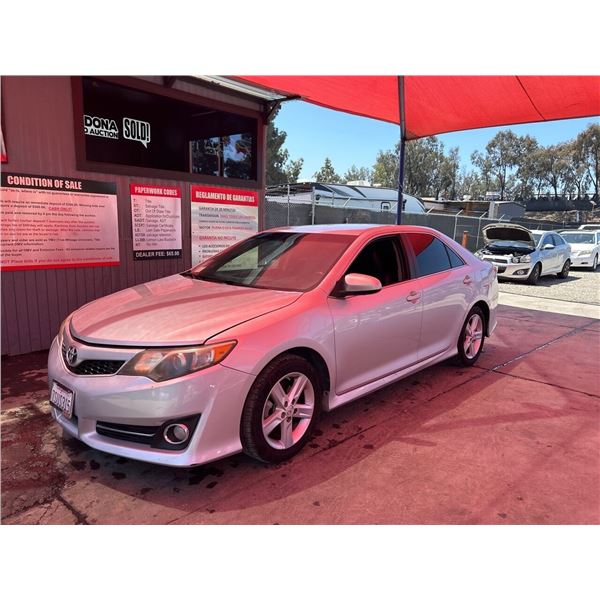 2014 TOYOTA CAMRY