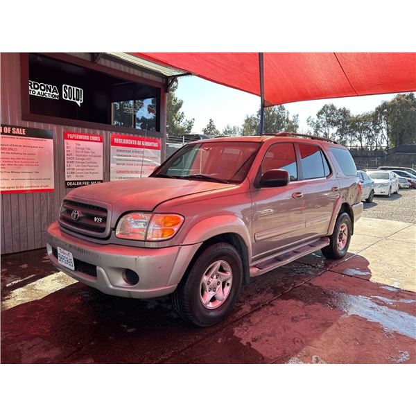 2002 TOYOTA SEQUOIA