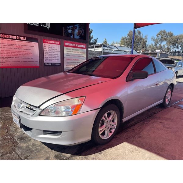 2007 HONDA ACCORD