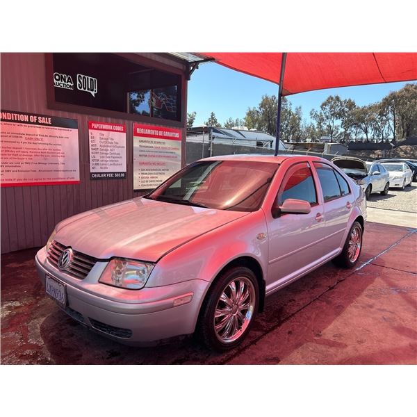 2002 VOLKSWAGEN JETTA