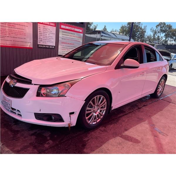 2012 CHEVROLET CRUZE