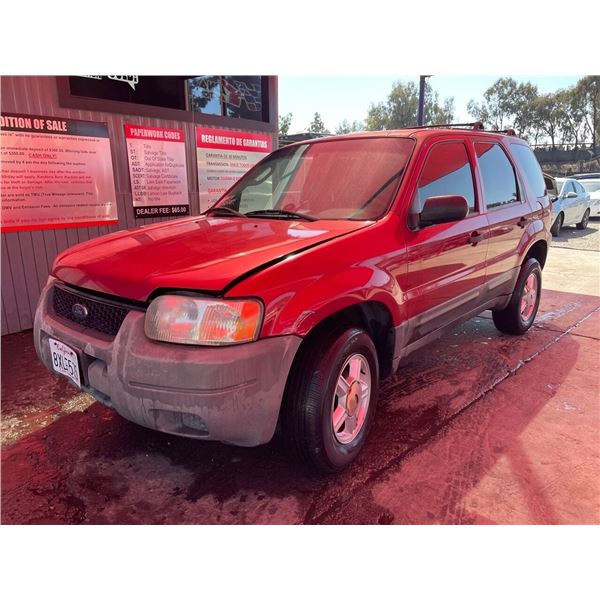 2003 FORD ESCAPE